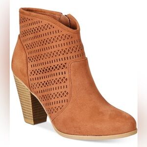 Nine West Laser Cut Ankle Boot